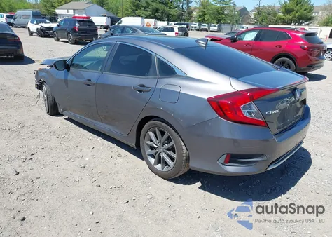 2019 Honda Civic Ex from USA, damaged, VIN JHMFC1F35KX010508